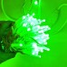 Dış Mekan Led Aydınlatma 10M Ağaç Işığı 100L Beyaz Kablo Yeşil Renk
